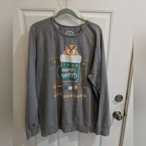 Mario Goomba Holiday Christmas Sweatshirt